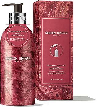 fiery pink pepper bath & shower gel