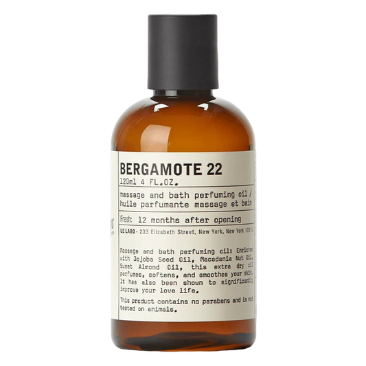 Bergamote 22 Massage and Bath 120 ml